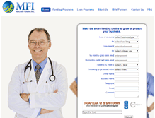 Tablet Screenshot of merchantfundingintl.com